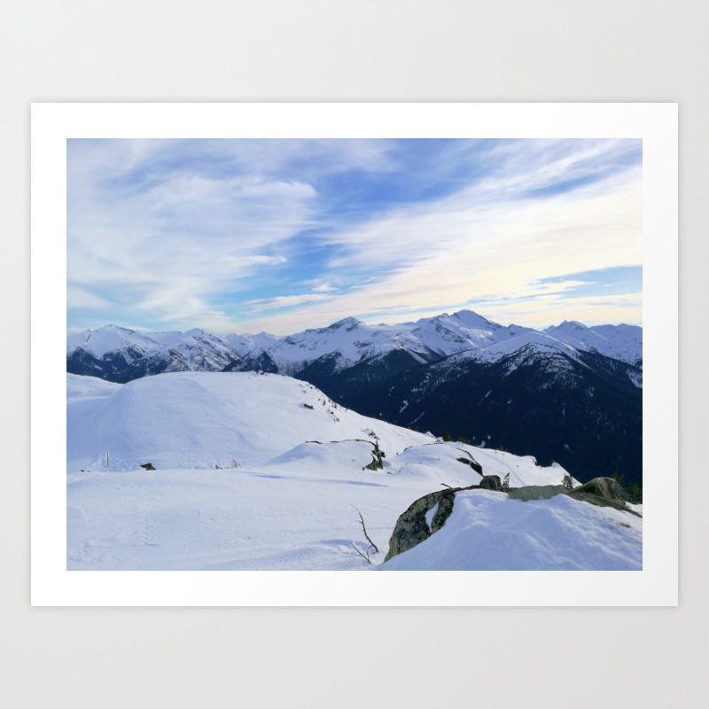 The Snowy Rocks At Mountain Tops Art Print By Viivaniina Society6 The Snowy Rocks At Mountain Tops Art Print By Viivaniina Society6