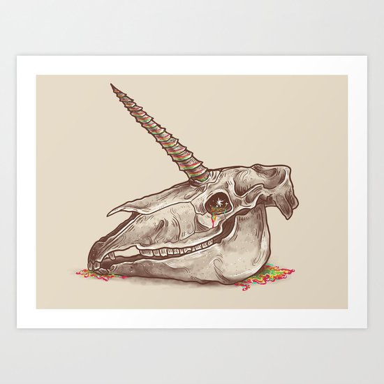 Magic remains Art Print