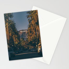 Hollywood Sign Stationery Cards