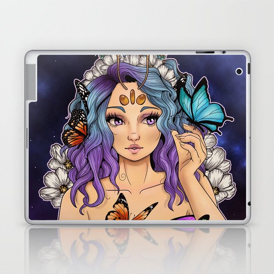 Butterfly Queen Laptop & iPad Skin