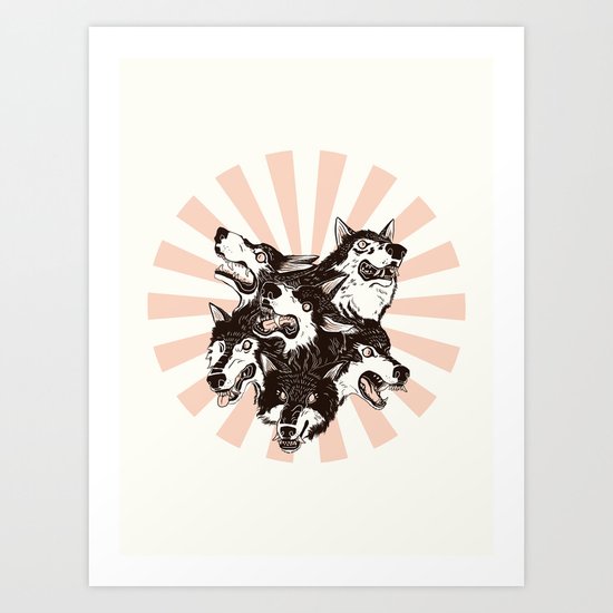 Power of the Pack Art Print