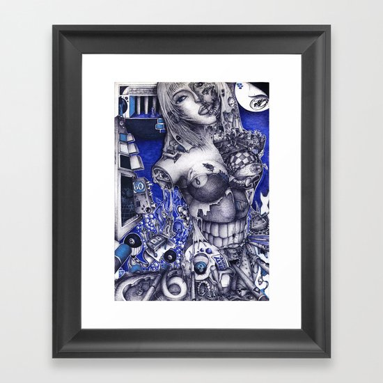 SIXTYNINE Framed Art Print