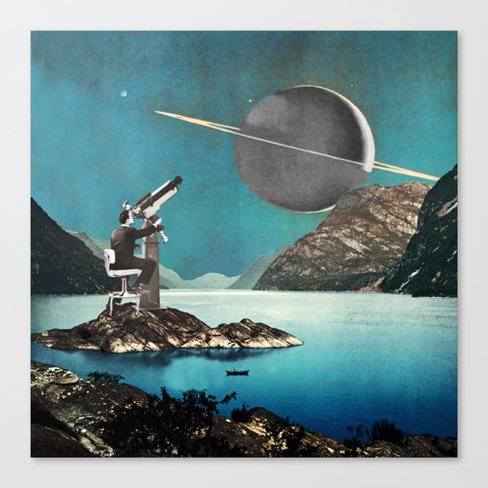 The Astronomer Canvas Print