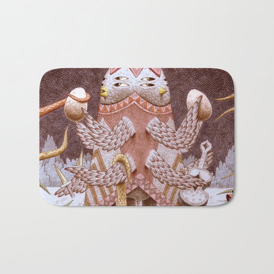 Hate/Love Bath Mat
