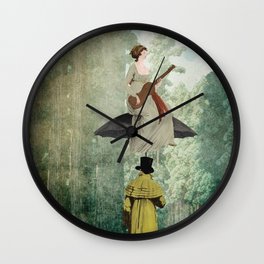 Music for the road Wall Clock