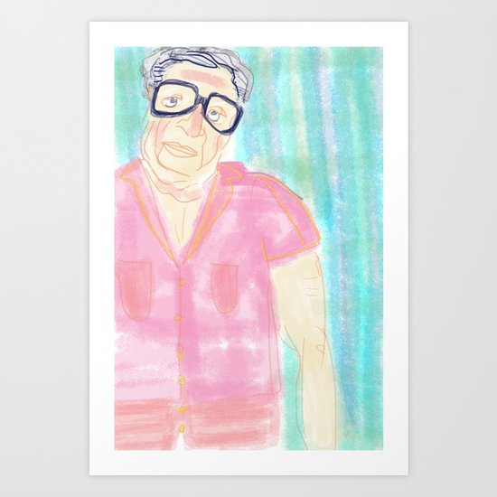 Oh Morty! Art Print