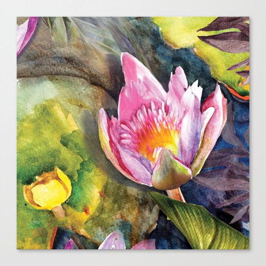 Macro Flower #16 Canvas Print
