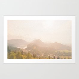 German Landscape Art Print