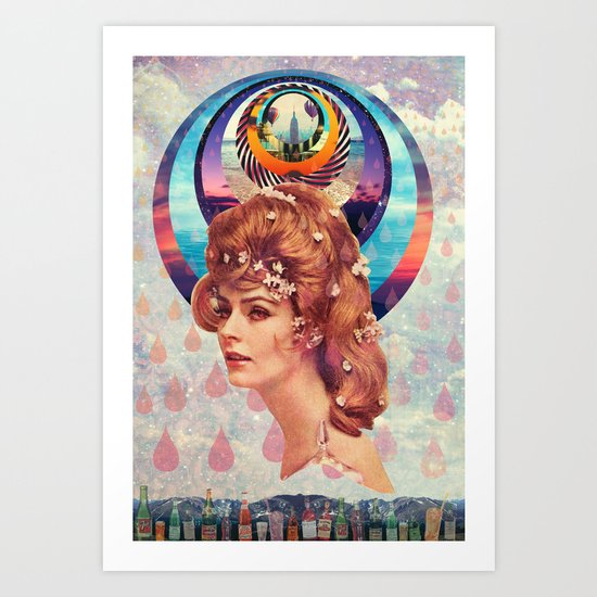 Teardrops Art Print