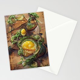 Avocado Toast Stationery Card