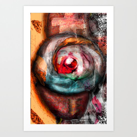 Central Thinking Art Print