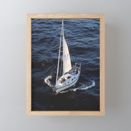 Sailing Yacht Framed Mini Art Print