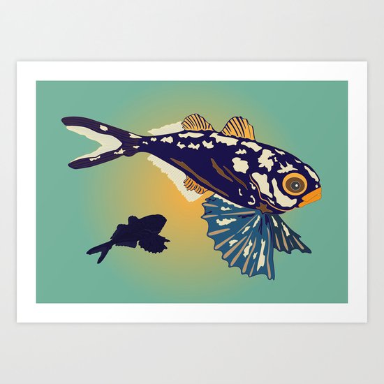 Ocean Fish Art Print