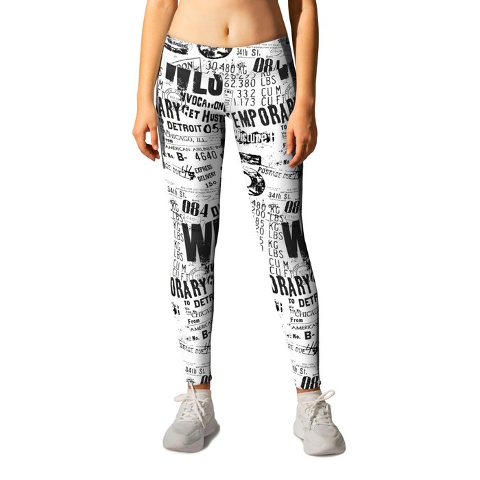 White shop distressed leggings