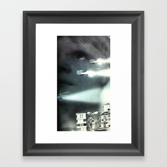 Is this the future I was promised? Framed Art Print