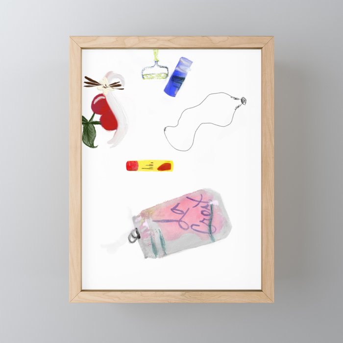 essentials digital design Framed Mini Art Print