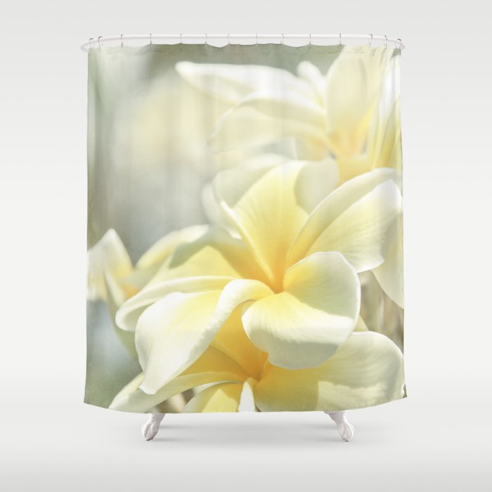 Na Lei Pua Melia Aloha e ko Lele Shower Curtain