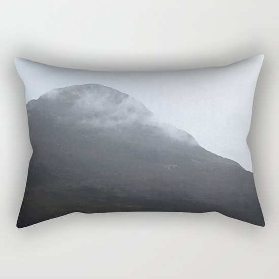 In the crouching mountains Rectangular Pillow