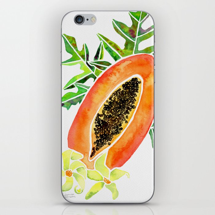 Papaya iPhone Skin