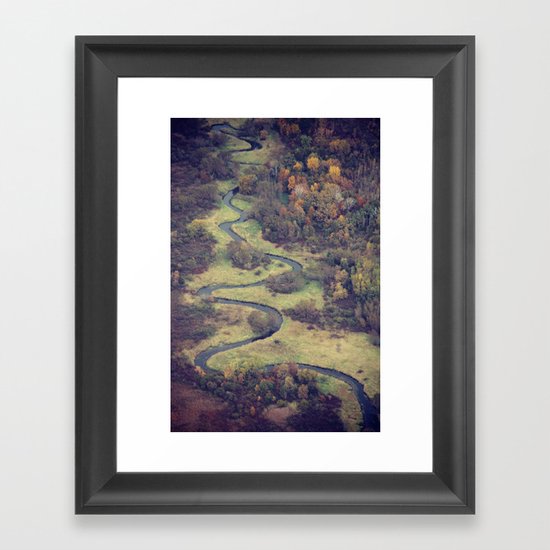 From Above Framed Art Print