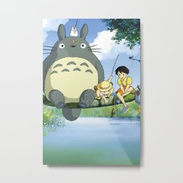 My Neighbor Totoro's Metal Print