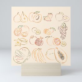 Fruits Mini Art Print