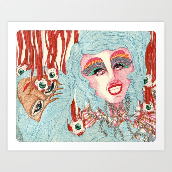Cabaret Art Print