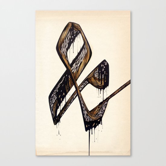 Ampersand Canvas Print