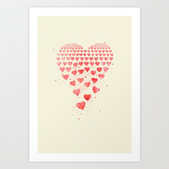 I Fall to Pieces... Art Print