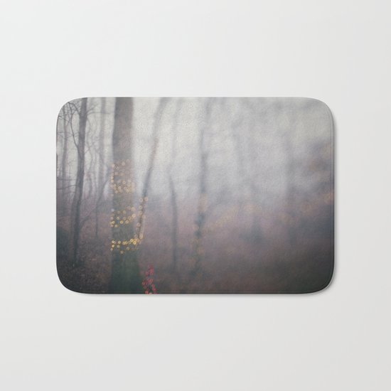 Foggy Holiday Bath Mat