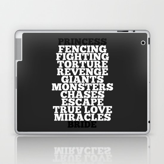 Princess Bride Laptop & iPad Skin