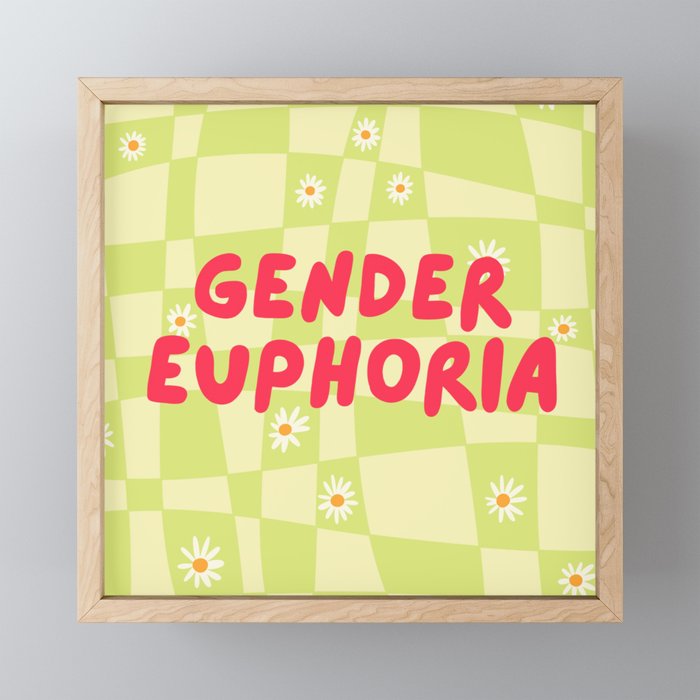 Gender Euphoria  Framed Mini Art Print