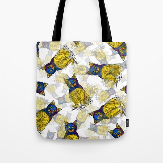 BAT CAT Pattern 1 Tote Bag