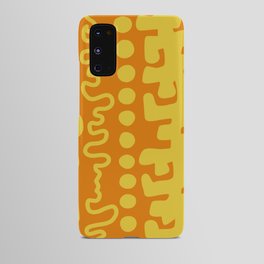Abstract vintage color vertical pattern 2 Android Case