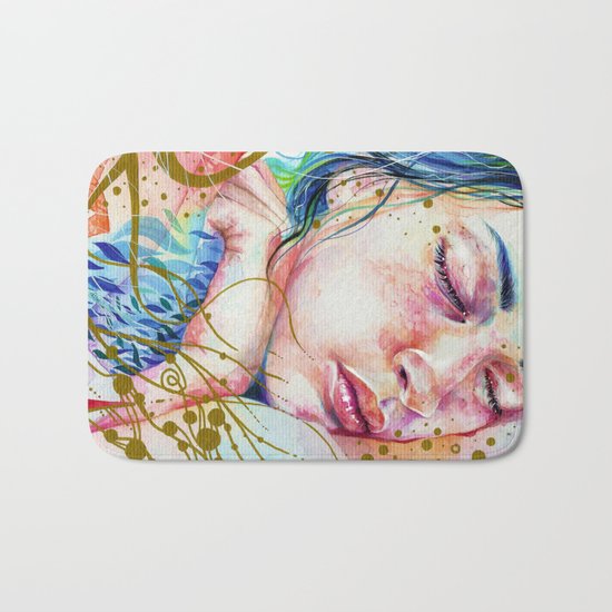 Golden Dreams Bath Mat