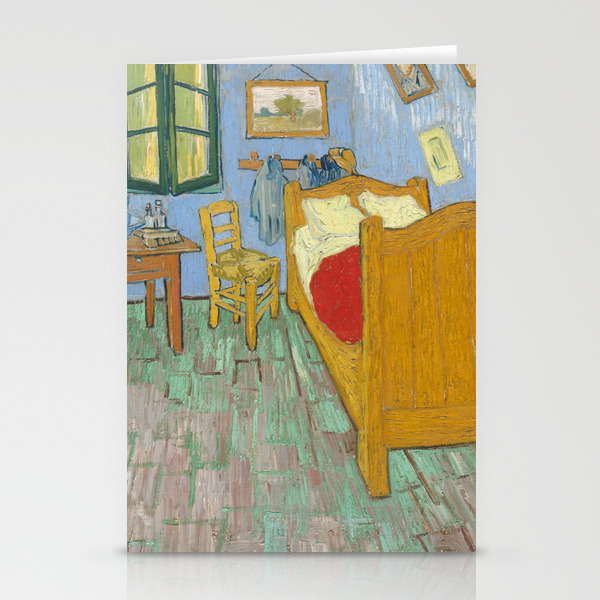 Vincent Van Gogh The Bedroom In Arles Stationery Cards By Constantchaos