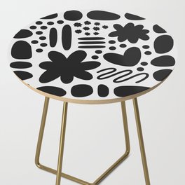 Abstract natural shapes collection 1 Side Table