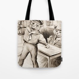  Victory by Louis Wain Tote Bag