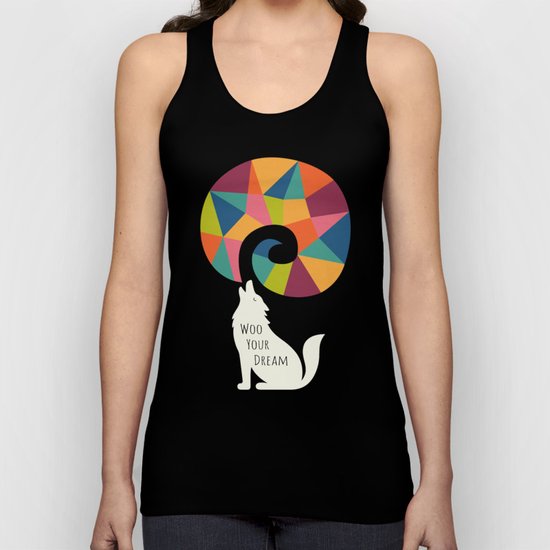 Woo Your Dream At Night Unisex Tank Top