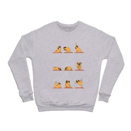 Pug Yoga Crewneck Sweatshirt
