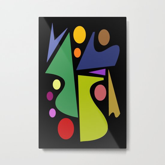 Abstract #301 Metal Print