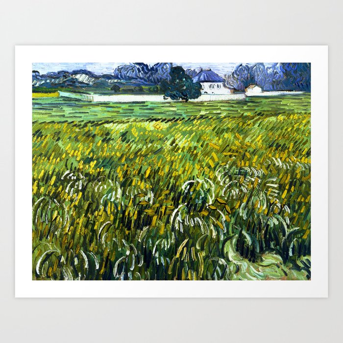 Vincent van Gogh "House at Auvers" Art Print