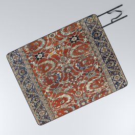 Mahal Arak West Persian Rug Print Picnic Blanket