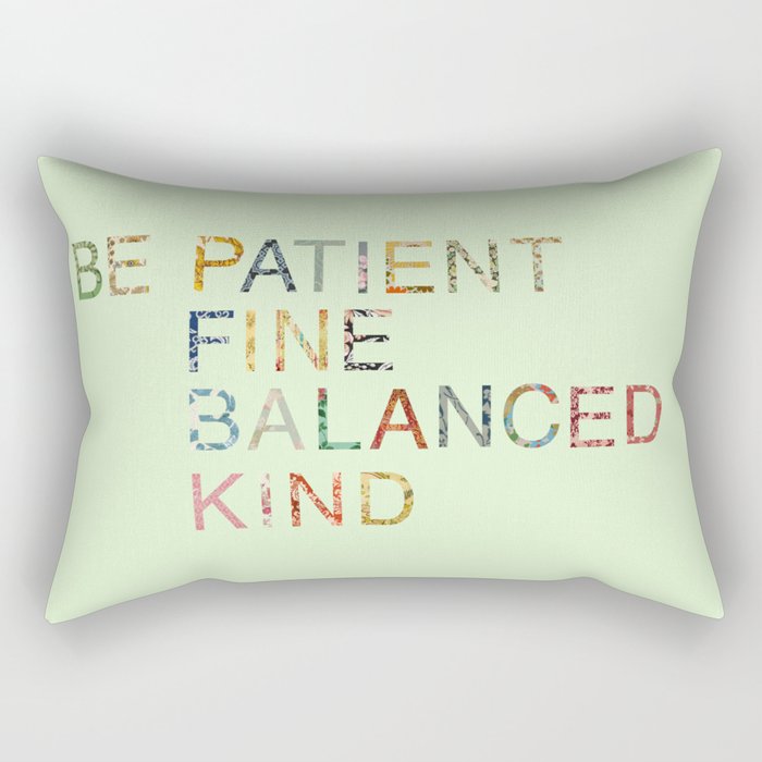 Skinny Love Quote Rectangular Pillow