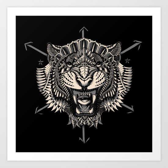 Eye of the Tiger Art Print