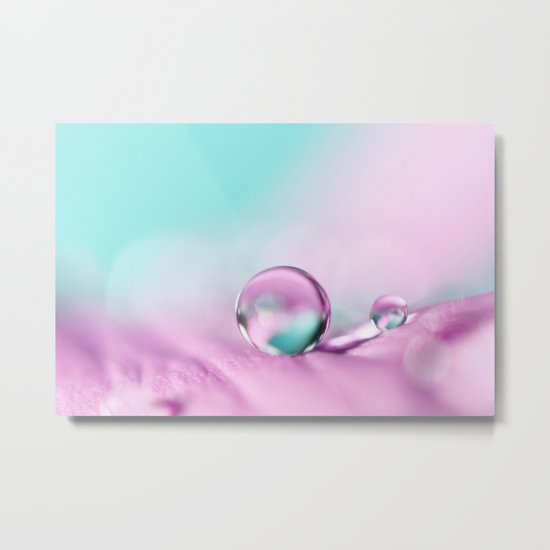 Honesty Drops Metal Print