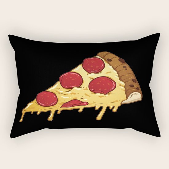 Pizza Rectangular Pillow