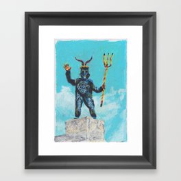 The Devil of Mallorca Framed Art Print