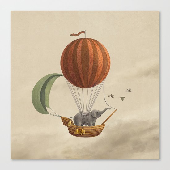 Adventure Awaits Canvas Print