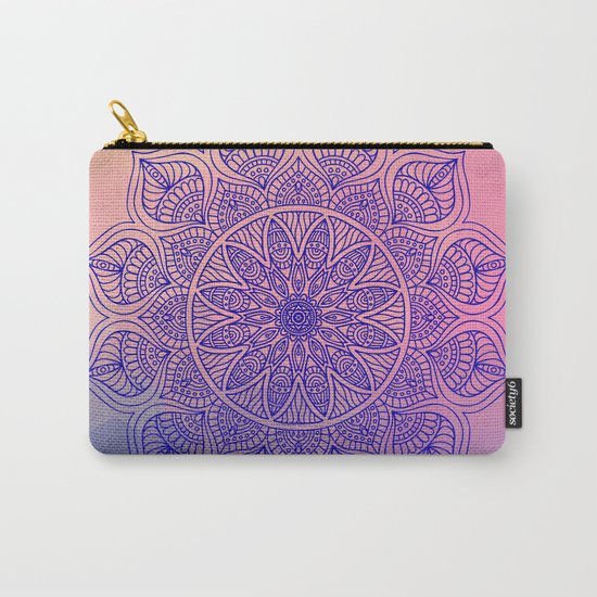 Mild Mandala Carry-All Pouch